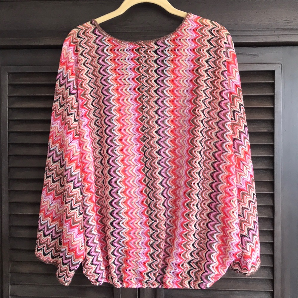 Domain Sleeve Missoni(like) top - Picture 2 of 3